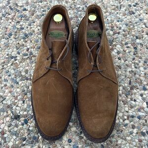 Allen Edmonds GMTO Chukka in CF Stead Snuff suede - 10D